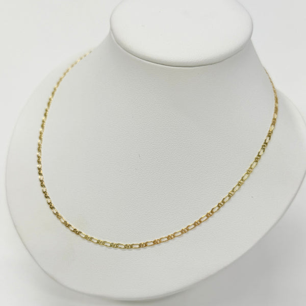 Collier Maille Cheval en Or Jaune 18K