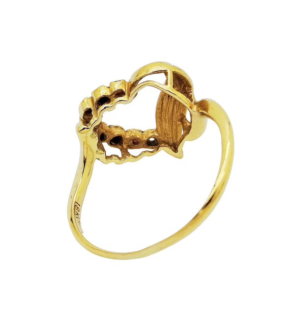 Bague en Or jaune 18k -  2.47 G