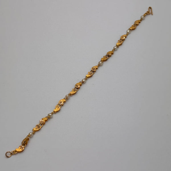 Bracelet en Or Jaune 18K - 5.41g