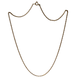 Collier Princesse Or Jaune 18K Lg 50cm