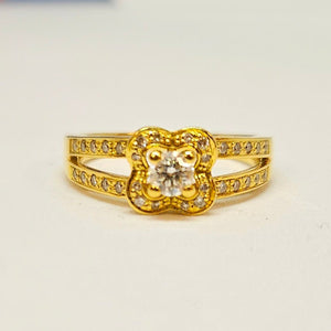 Bague Mauboussin Chance of Love n°2 en Or jaune et diamants