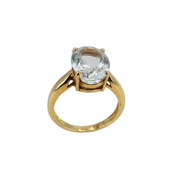 Bague en Or Jaune 18K - T53 - 4.79 Grs