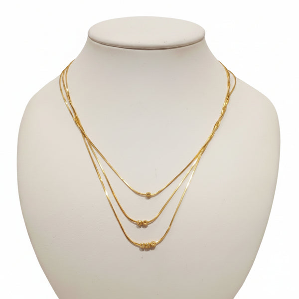 Collier en Or Jaune 21K - 12.44G - 41CM