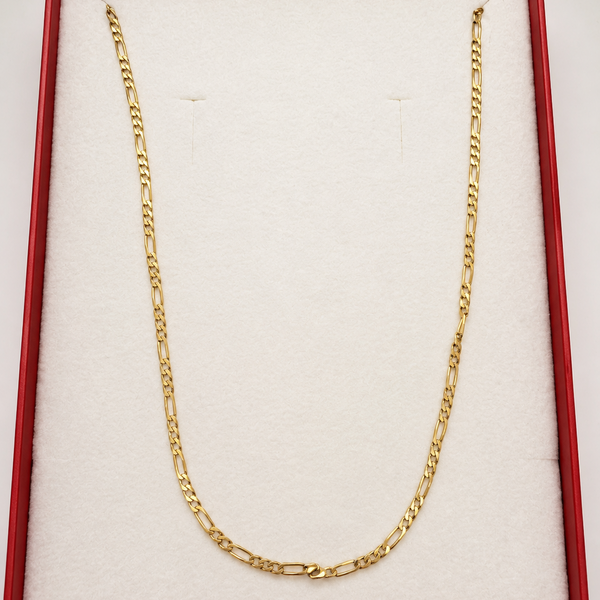 Collier Princesse en Or Jaune Figaro 18k