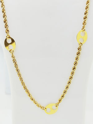 Collier en Or Jaune 18K - 5,24G