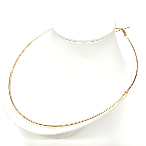 Collier câble articulé en Or jaune 18K - 7.53g