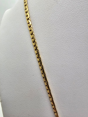 Collier Maille Royale en Or Jaune 18K - 14.88 Grs - 46.5 CM