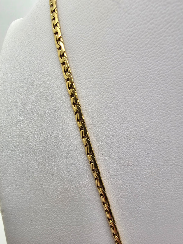 Collier Maille Royale en Or Jaune 18K - 14.88 Grs - 46.5 CM
