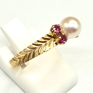 Bague en Or Jaune 18K 2.68 Grs - Taille 51