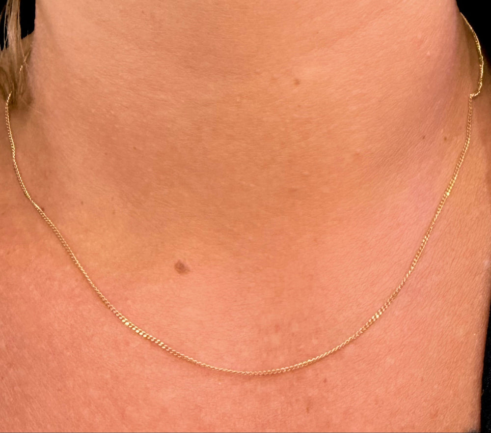 Collier Chaîne en Or Jaune 18K - 1.67g
