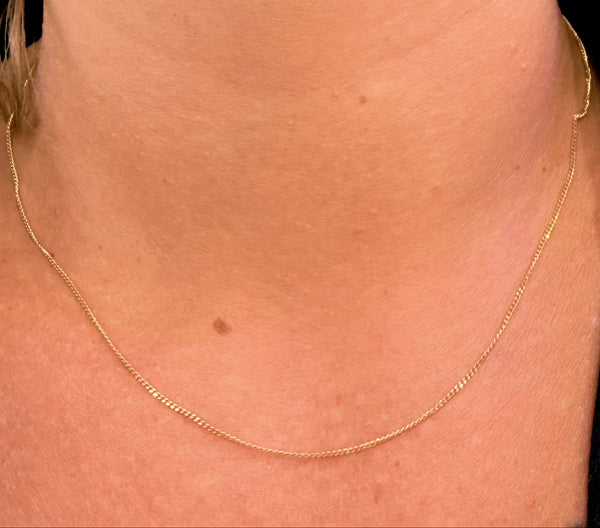 Collier Chaîne en Or Jaune 18K - 1.67g