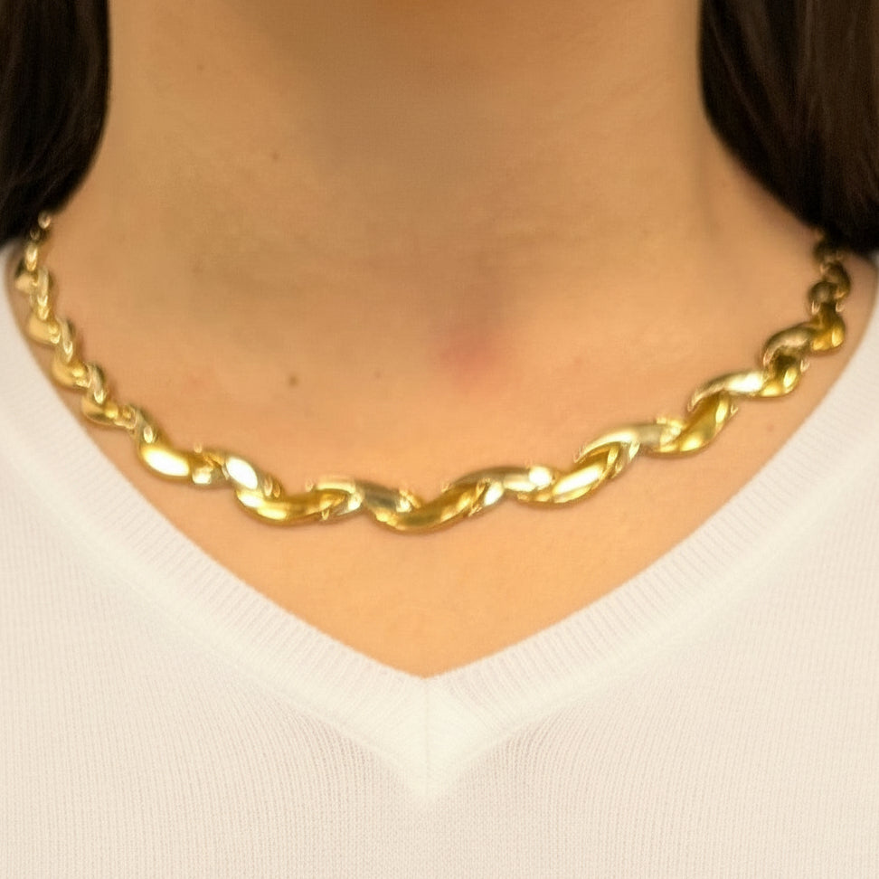 Collier en or jaune 18K - 26.13 Grs