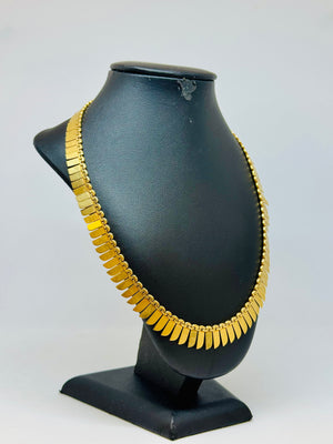 Collier Princesse en Or Jaune 750 avec Fermoir à Cliquet