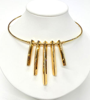 Collier ras du cou en or jaune 18K - 18.73g