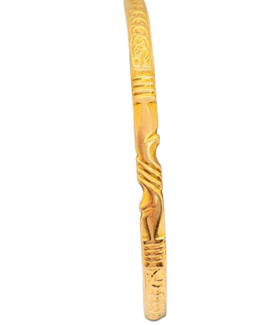 Bracelet jonc en or jaune 18K 13.29 Grs