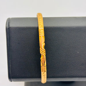 Bracelet jonc en or jaune 18K 13.29 Grs