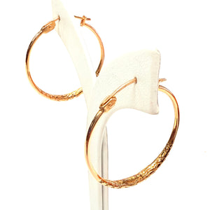 Boucles d'oreilles en Or jaune 18K - 5.11g