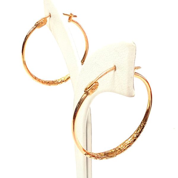 Boucles d'oreilles en Or jaune 18K - 5.11g