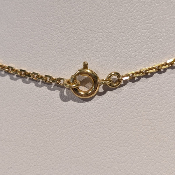 Collier Ras du Cou en Or Jaune 18K - 5.59G