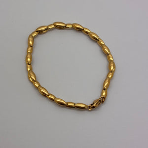 Bracelet Maillon en Or Jaune 18K 19 - 11.34 Grs