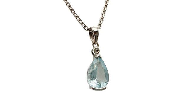 Collier Matinée en Or Blanc 18K 5.81 Grs