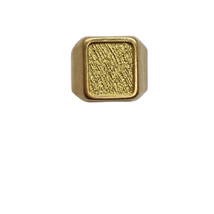 Bague Chevalière OR Jaune 750/1000 - Taille 61