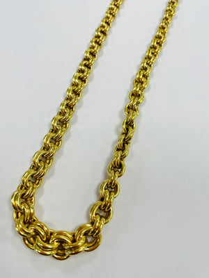 Collier Princesse en Or Jaune 18K - 23.10G