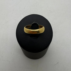 Bague en or jaune 18K avec citrine - T 52
