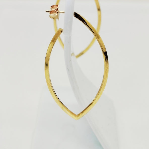 Boucles d'oreilles en Or jaune 18K -  2.12G