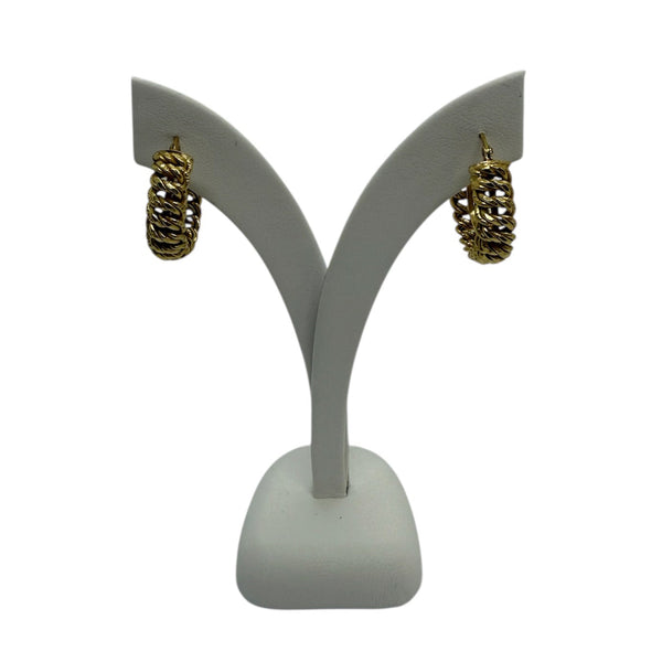 Créoles et demi créoles en Or jaune 18K - 5.53g