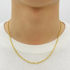 Collier Princesse en Or Jaune 18K - 9.76 Gr