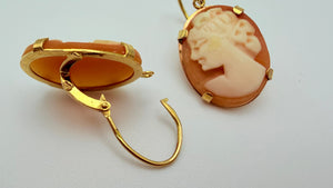 Boucles d'oreilles en Or Jaune 18K - 2.8 Grs