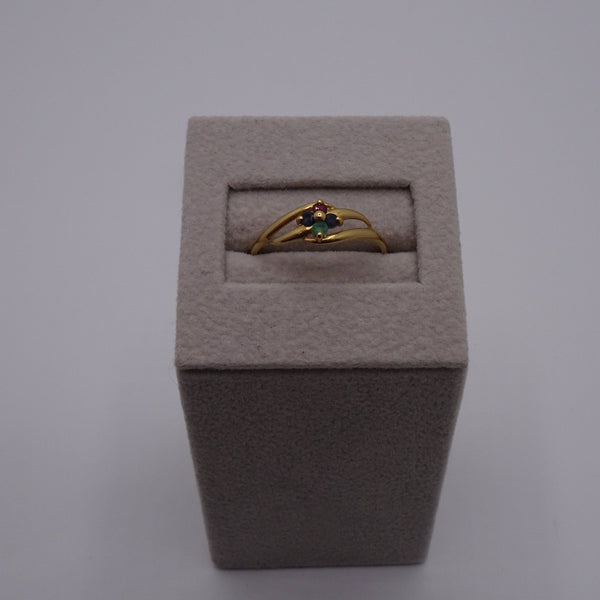 Bague en Or Jaune 18K - Taille 52