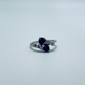 Bagues en Or Gris 18K Taille-49
