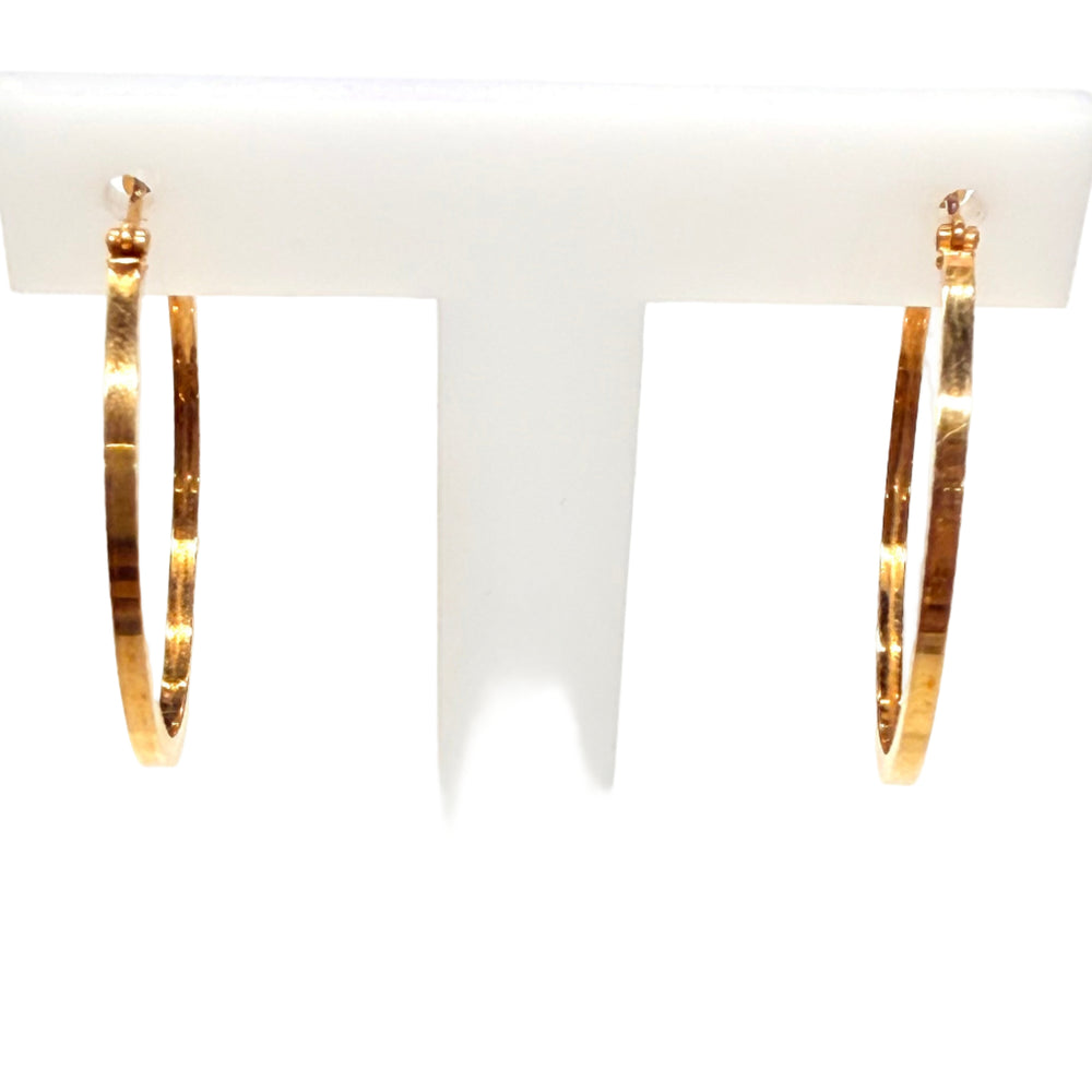 Créoles en Or Jaune 18k - 1.92 G