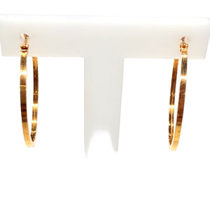 Créoles en Or Jaune 18k - 1.92 G