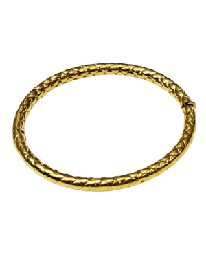 Bracelet Jonc en Or Jaune 18K 12.66 Grs