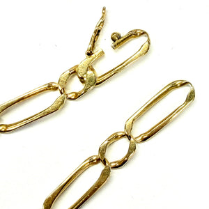 Bracelet Maille Figaro en Or jaune 18K - 15.43G