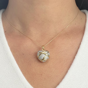 Pendentif Coeur Diamants 18 carats