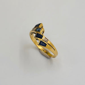 Bague en Or Jaune 18K Taille-54