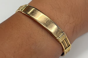 Bracelet Jonc en Or Jaune 18 K - 40.07 G