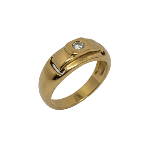 Bague Chevalière en Or Jaune 18k - 8.34 G