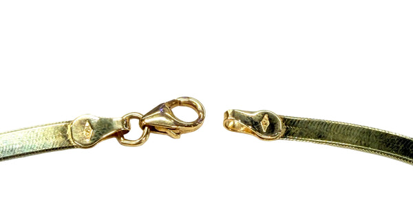 Collier Ras du Cou en Or Jaune 18k - 7.22 G