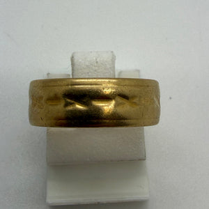 Bague Jonc en Or Jaune 18 K - Taille 50 - 4.39 G