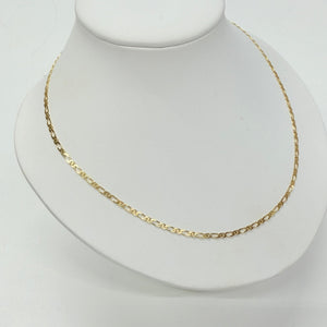 Collier Maille Cheval en Or Jaune 18K