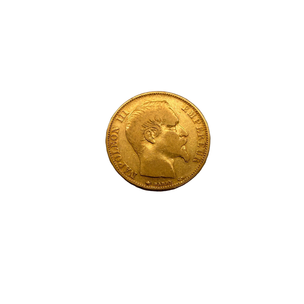 20 Francs Napoléon en Or Jaune  20 Carats