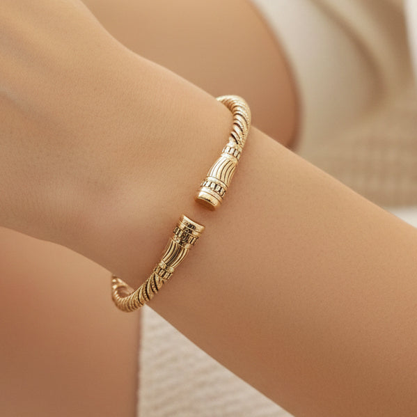 Bracelet Jonc en Or Jaune 18K