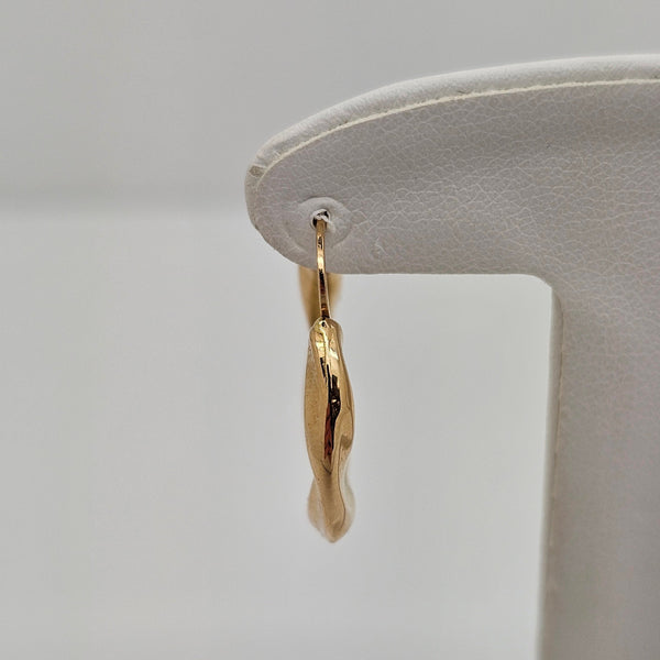 Boucles d'oreilles en Or jaune 18K - 2.82G