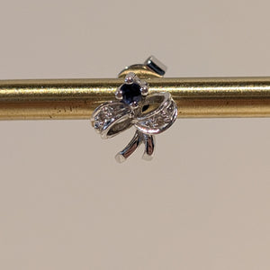 Boucles en Or Blanc 18 Carats