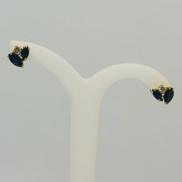 Boucles d'oreilles en or jaune 18K